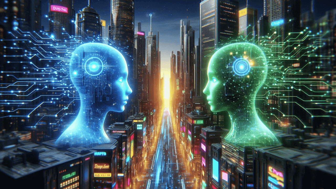 Cover Image for DeepSeek vs. ChatGPT: Which AI Powerhouse Should You Choose in 2025 Cover Image for DeepSeek vs. ChatGPT: Which AI Powerhouse Should You Choose in 2025